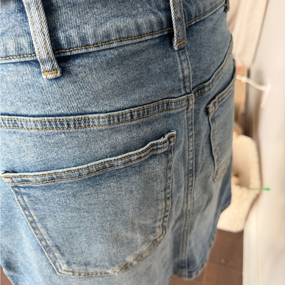 Michael Kors Blue Denim Mini Skirt - Picture 5 of 5